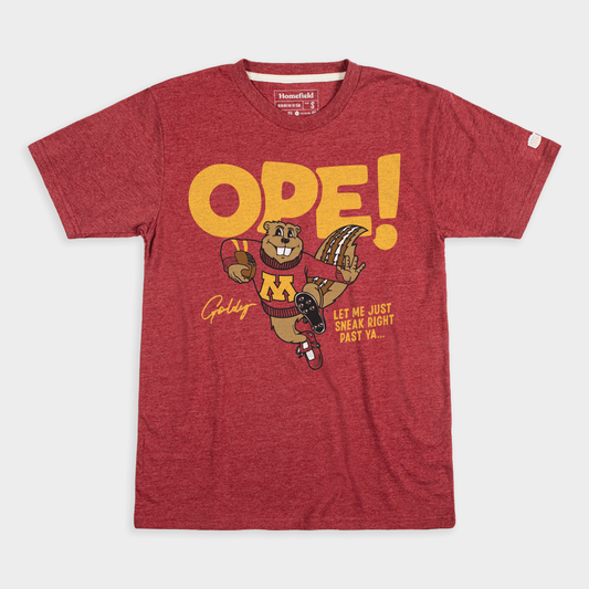 Minnesota Golden Gophers Football "Ope!" Tee