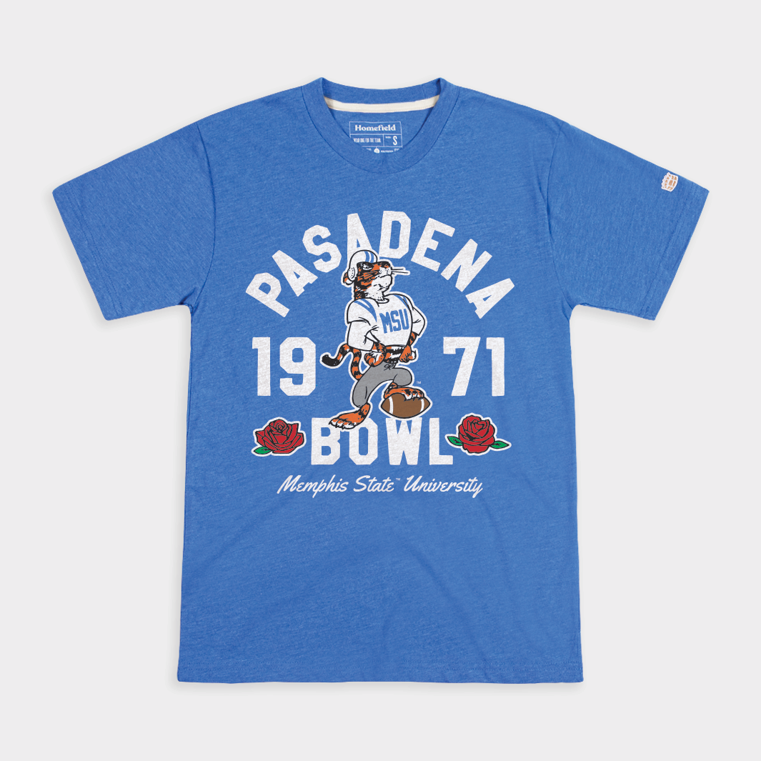 Memphis State 1971 Pasadena Bowl Roses Tee