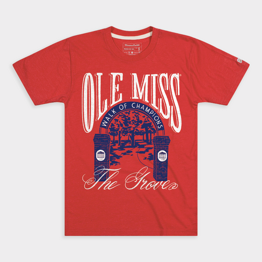 The Grove at Ole Miss Walk of Champions Tee