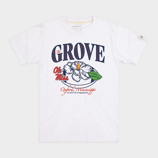 The Grove at Ole Miss Retro Football Tee