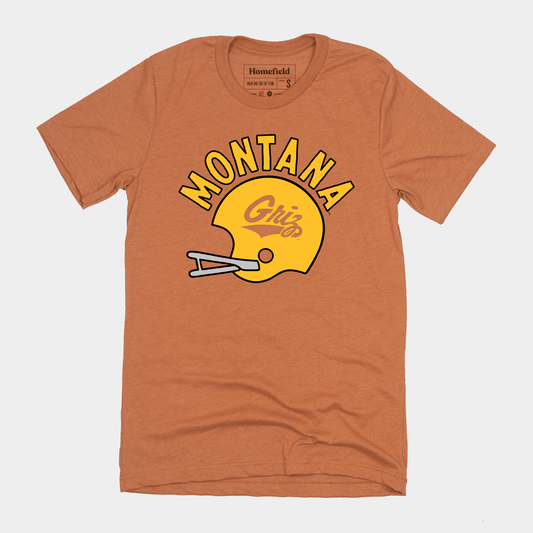 Vintage Montana Football Helmet Tee