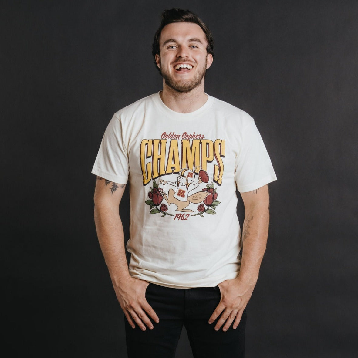 Minnesota Football 1962 Roses Tee