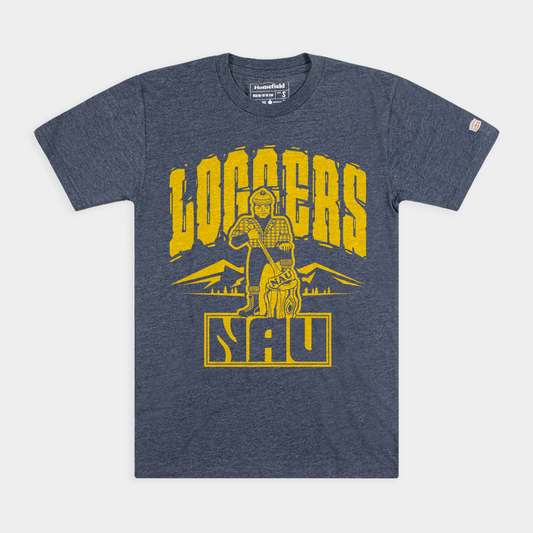 Northern Arizona Lumberjacks Retro Logo Loggers Tee