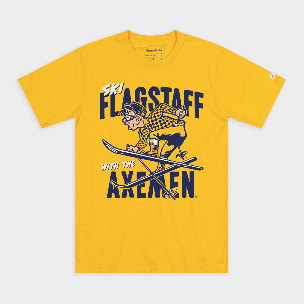 Northern Arizona Lumberjacks "Ski Flagstaff" Retro Tee
