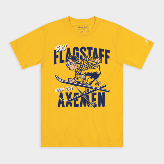 Northern Arizona Lumberjacks "Ski Flagstaff" Retro Tee