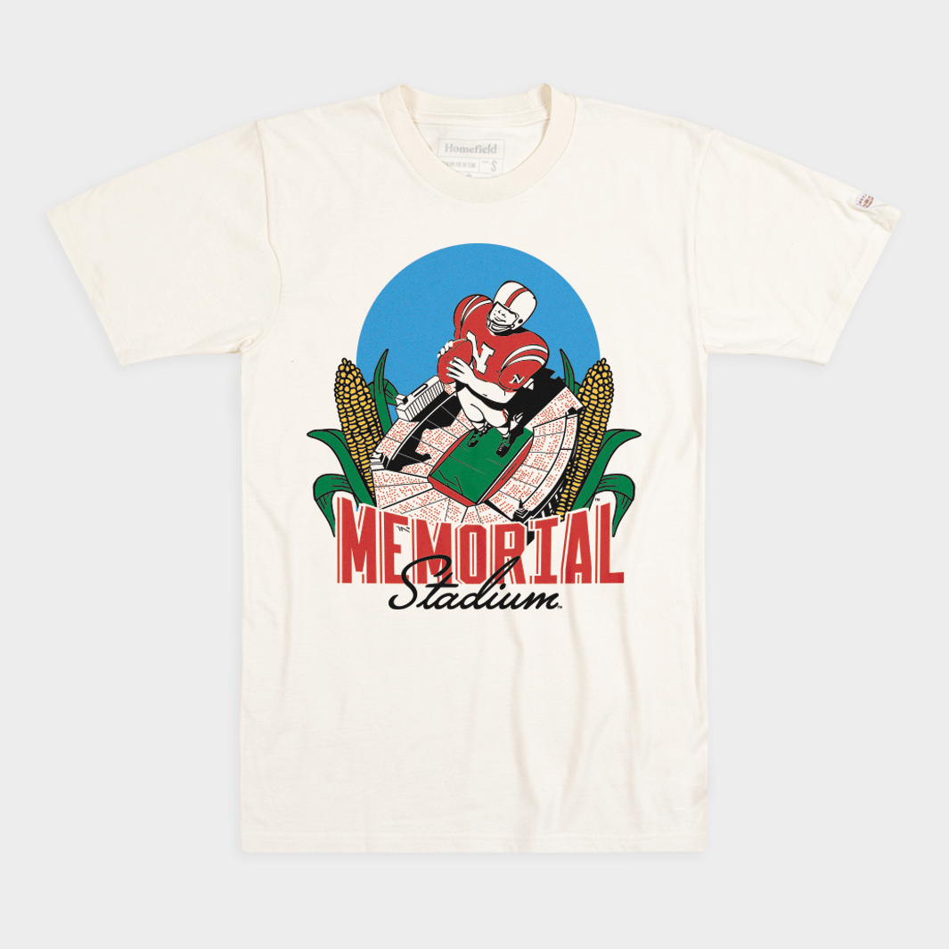 Nebraska Memorial Stadium Centennial Tee