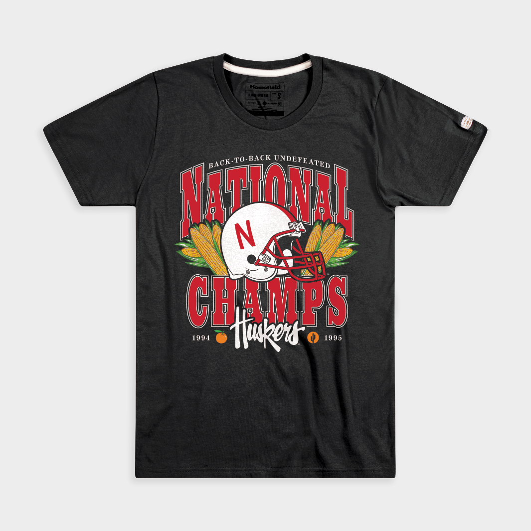Nebraska 1994 and 1995 National Champs Tee