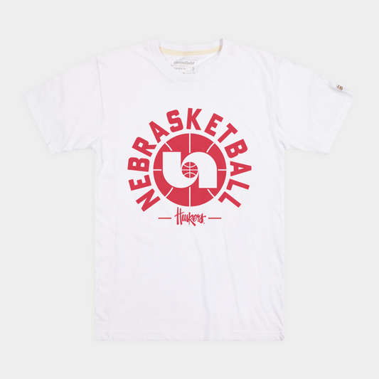 Nebraska Cornhuskers "Nebrasketball" Tee