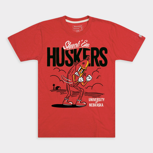 Nebraska "Shuck 'Em Huskers" Tee