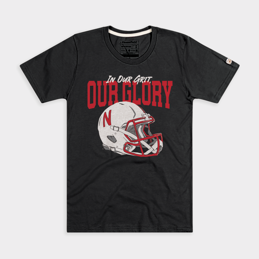 Nebraska Cornhuskers Football Grit and Glory Tee