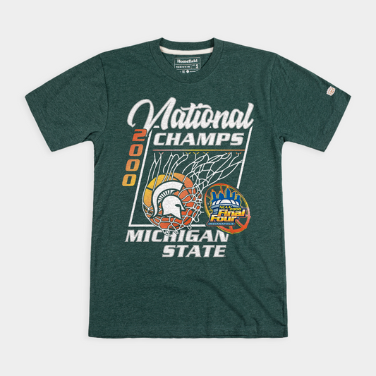 Michigan State Men's Basketball 2000 National Champions Tee