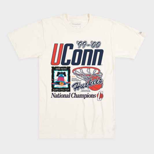 UConn Women's Basketball 2000 NCAA Champions Tee