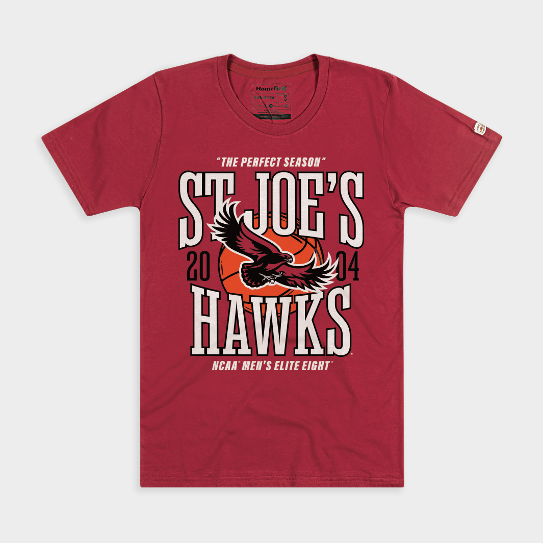 Saint Joseph's Hawks 2004 Elite Eight Tee