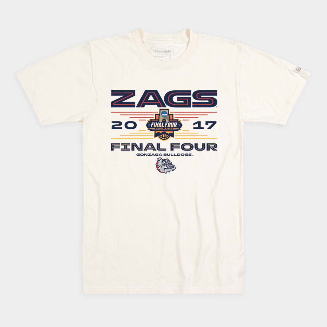 Gonzaga Bulldogs 2017 NCAA Final Four Tee