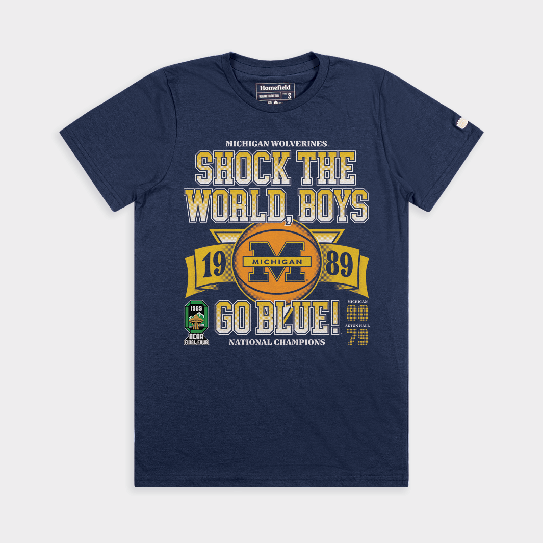 Michigan Men's Basketball 1989 NCAA Champs Tee