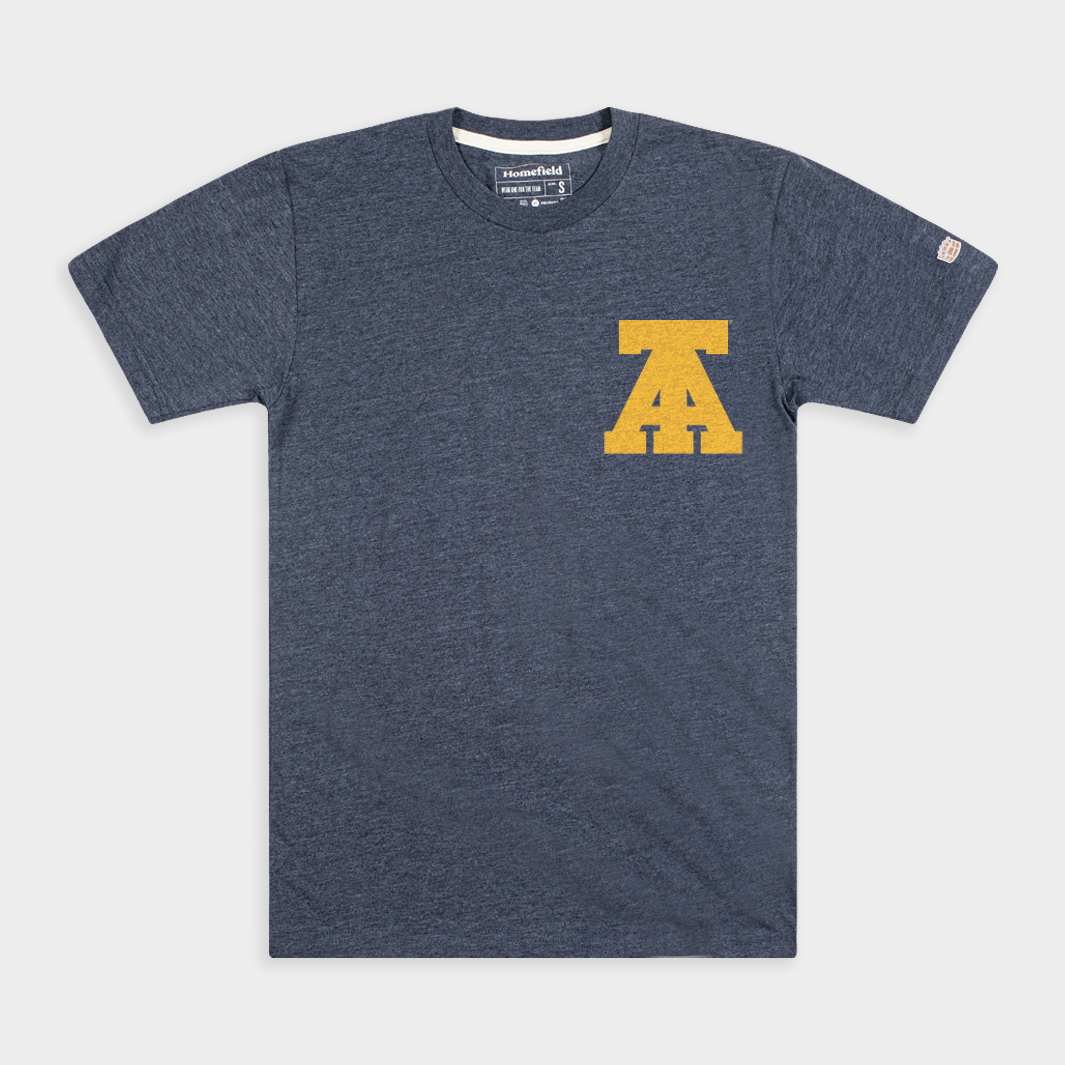 North Carolina A&T Vintage Interlocked "AT" Tee
