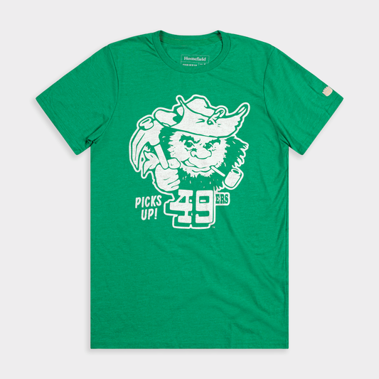 Charlotte 49ers Retro Logo Mascot Tee