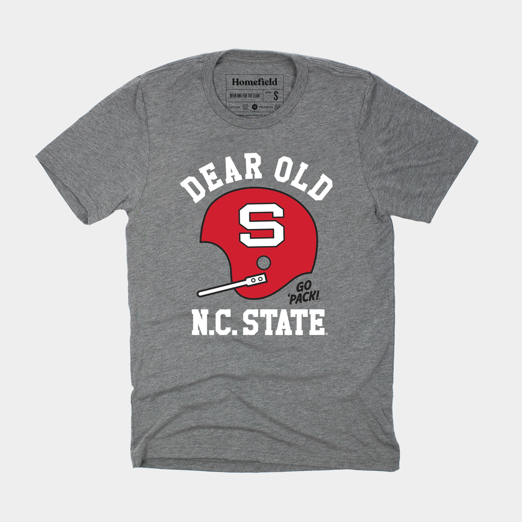 NC State Vintage Helmet Tee