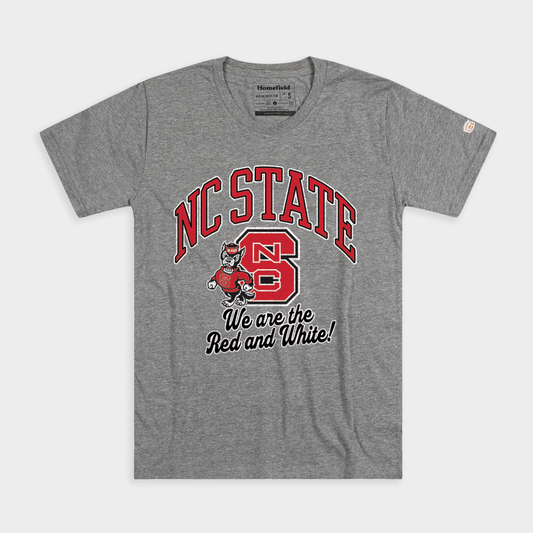 NC State "We Are The Red and White" Tee