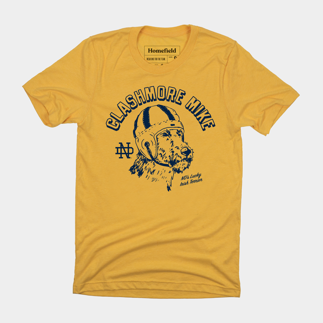 Retro Notre Dame Clashmore Mike Tee