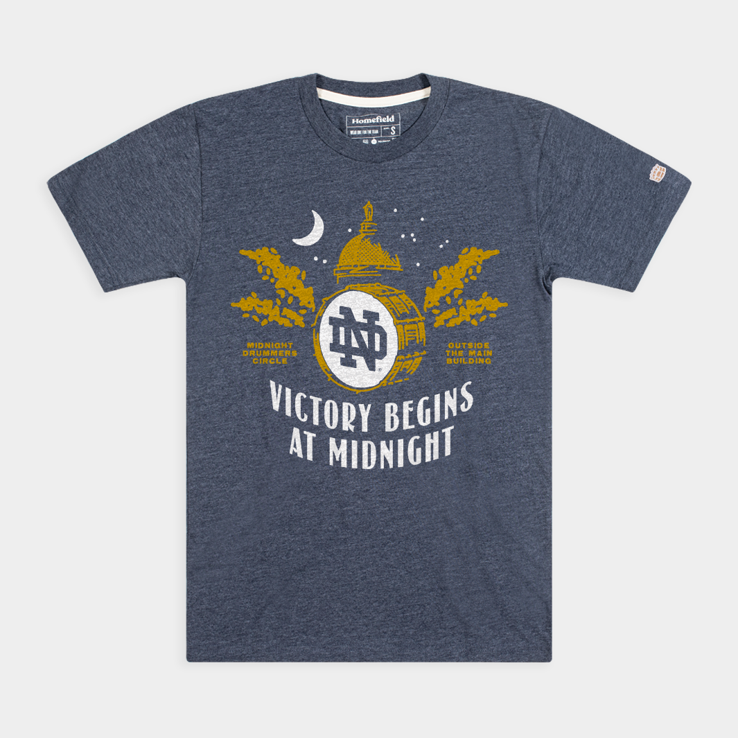 Notre Dame Midnight Drummer's Circle Tee