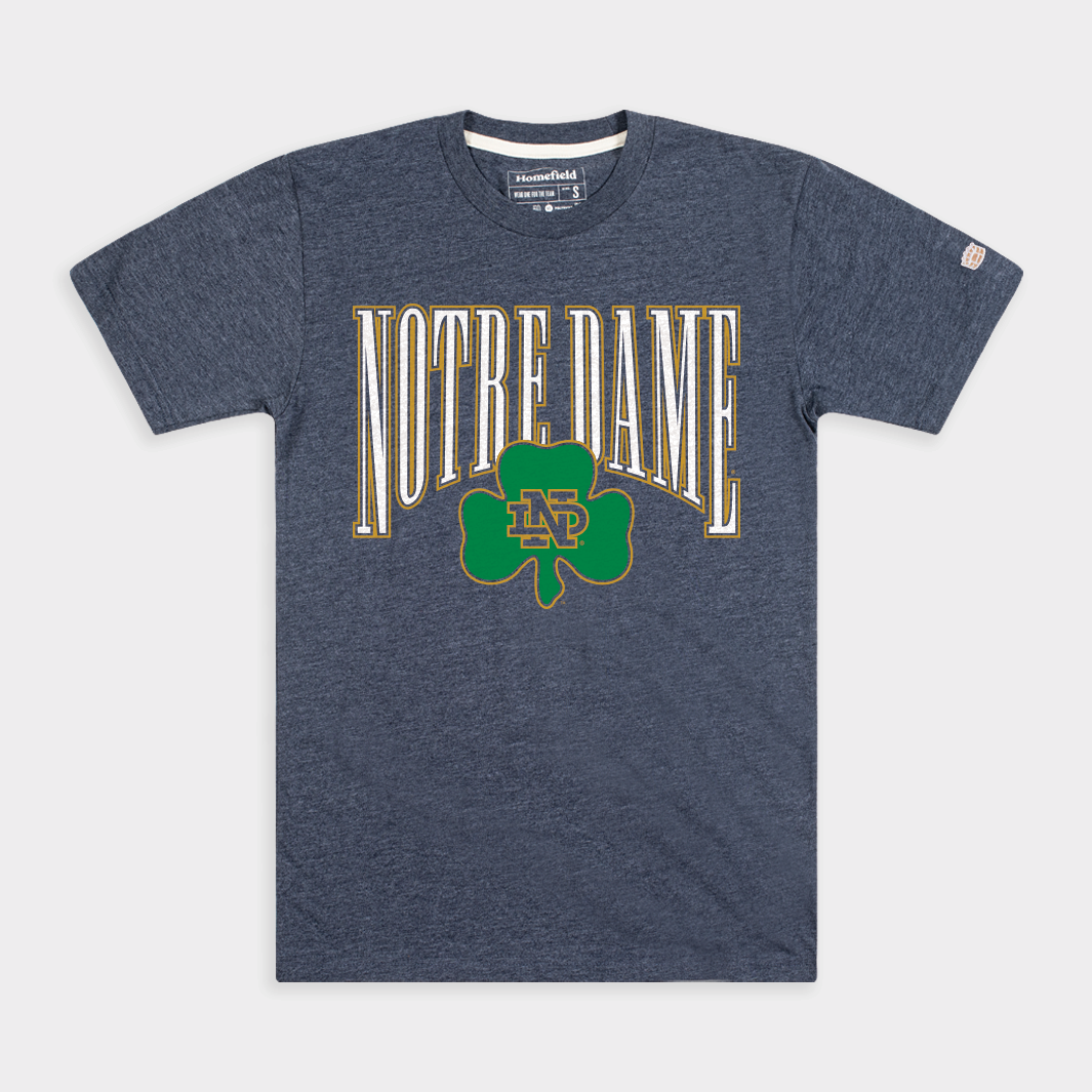 Notre Dame Fighting Irish Retro Shamrock Tee