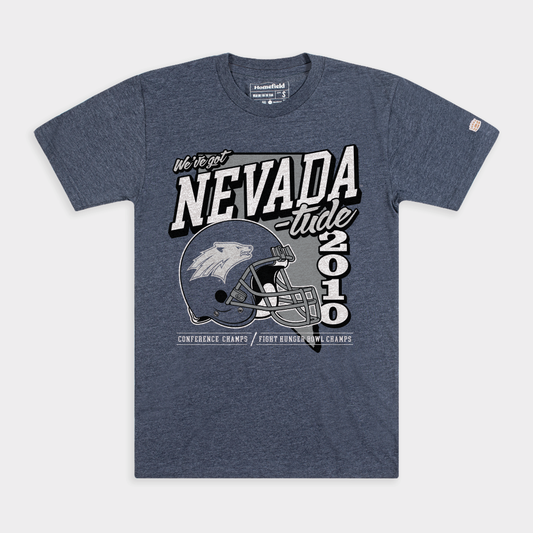 Nevada Wolf Pack Football "Nevada-Tude" 2010 Champs Tee