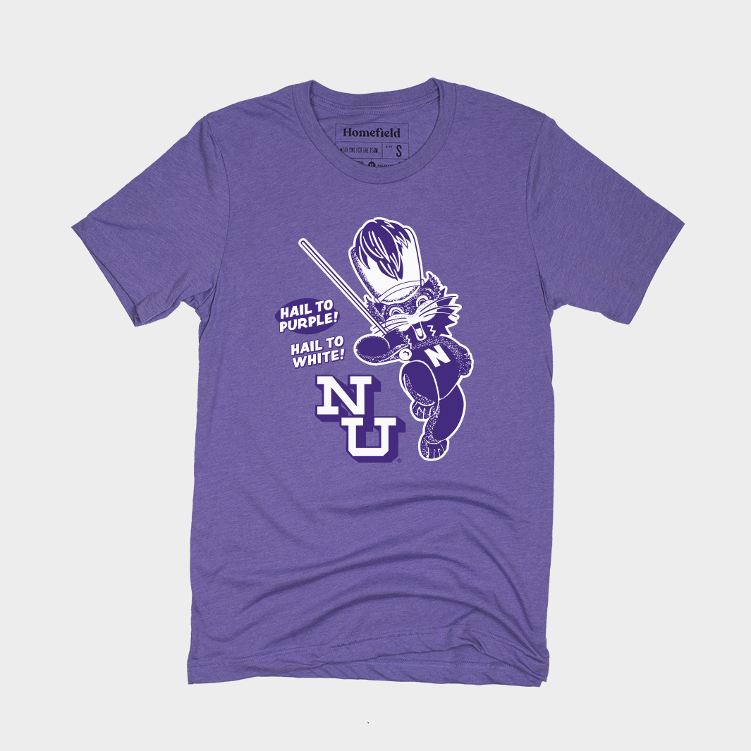 Northwestern Wildcats Vintage Band Tee