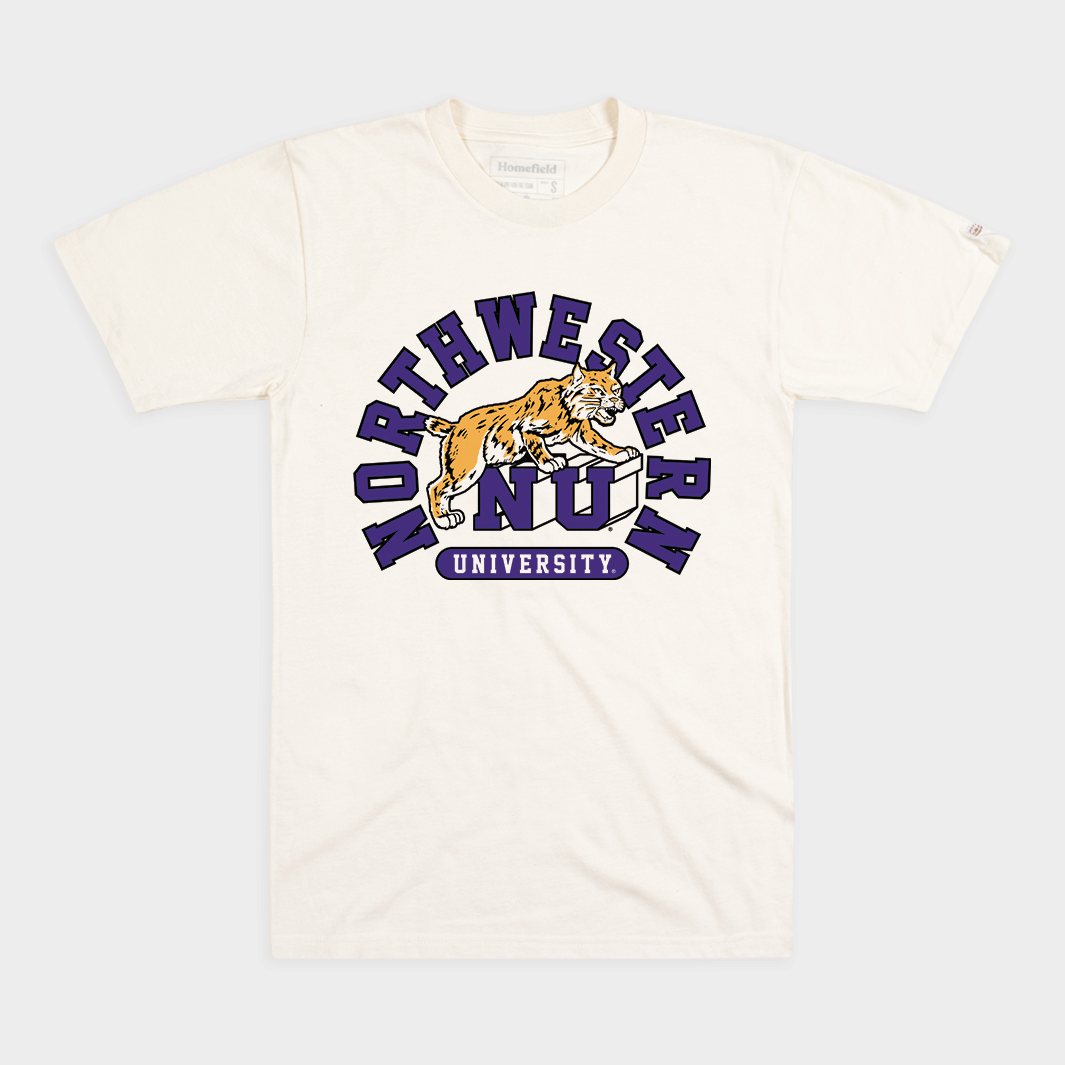 Northwestern Wildcats Classic Logo Tee