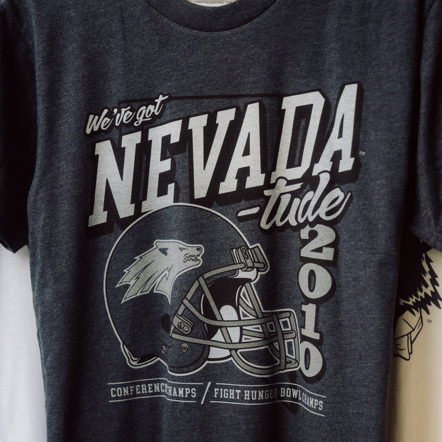 Nevada Wolf Pack Football "Nevada-Tude" 2010 Champs Tee