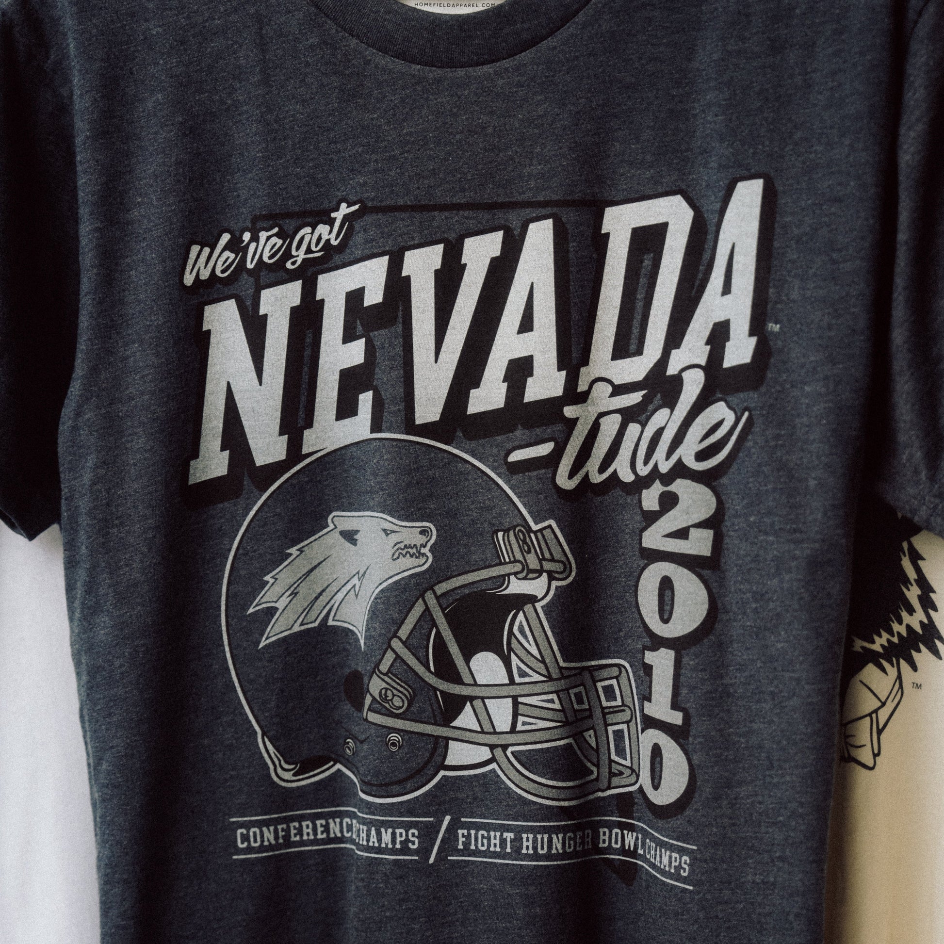 Nevada Wolf Pack Football "Nevada-Tude" 2010 Champs Tee