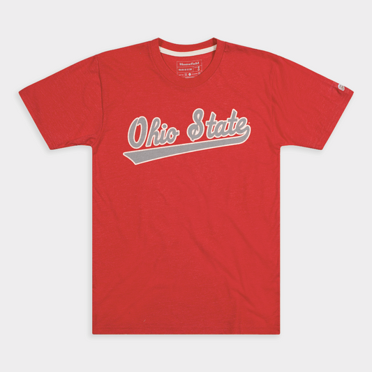 Ohio State Baseball Script Tee