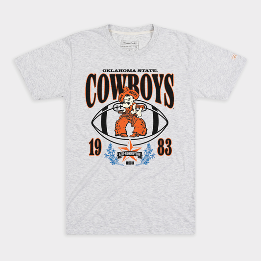 OSU Cowboys Football 1983 Bluebonnet Bowl Tee