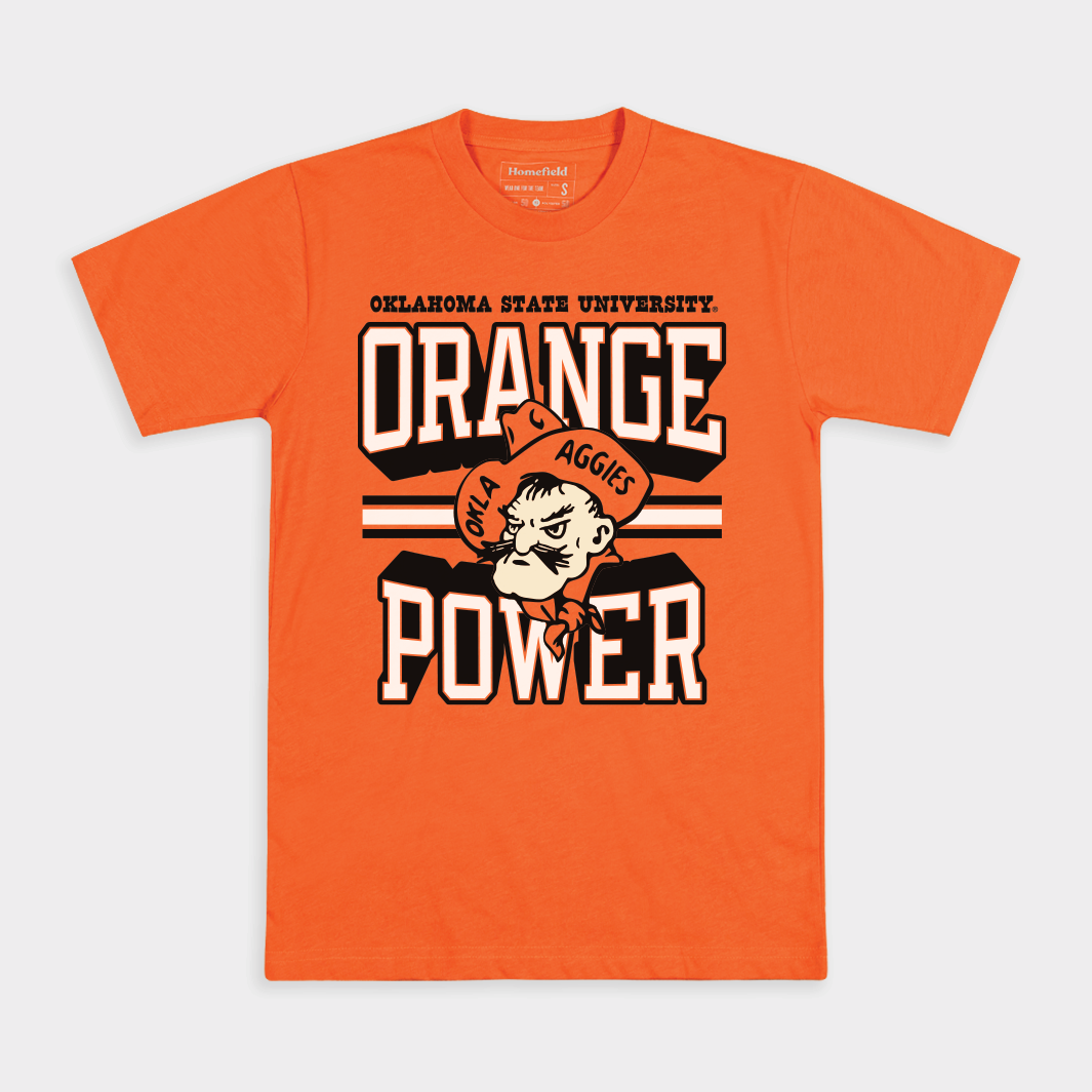 Oklahoma State Cowboys Orange Power Tee