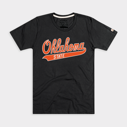 Oklahoma State Script Tee