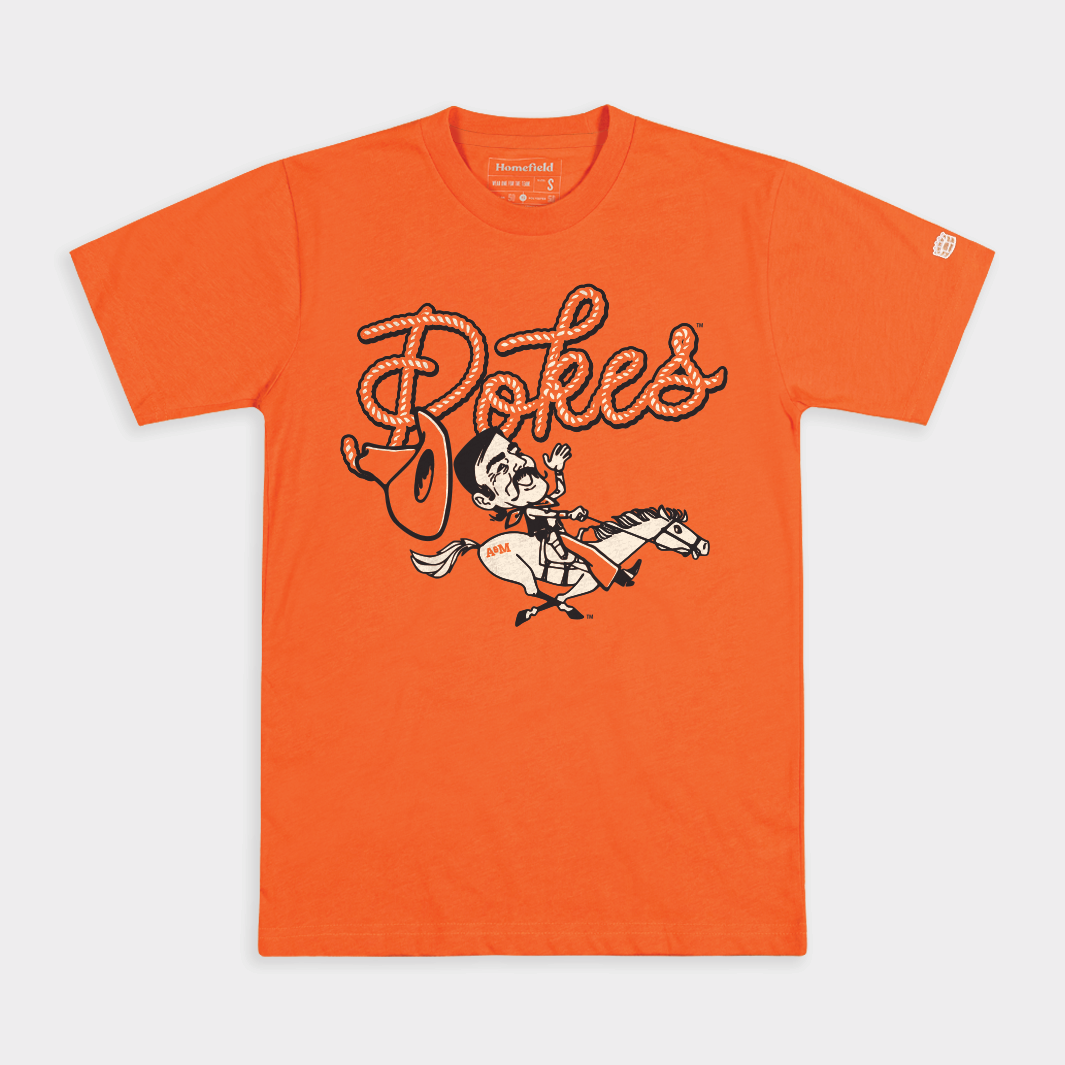 Oklahoma State "Pokes" Vintage Logo Tee
