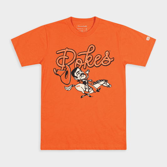 Oklahoma State "Pokes" Vintage Logo Tee