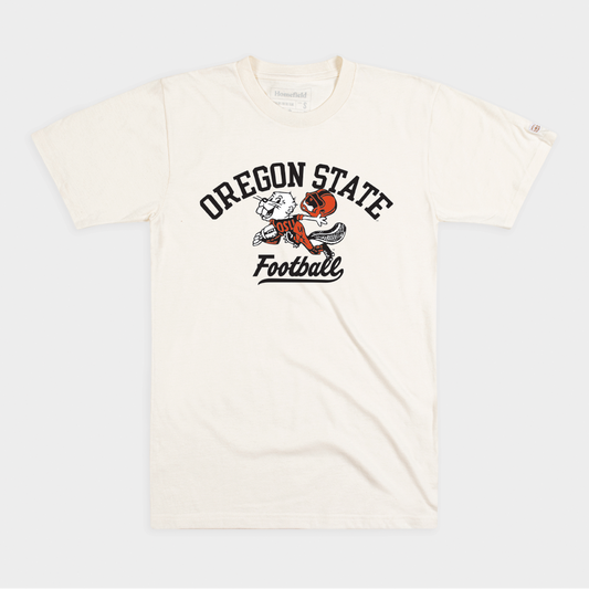 Oregon State Beavers Vintage Mascot Football Tee