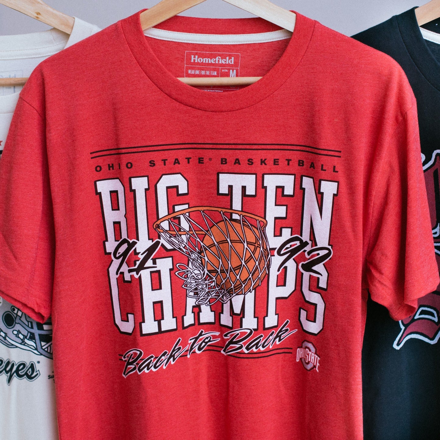 OSU Basketball 1991-92 Back-to-Back Big Ten Champs Tee