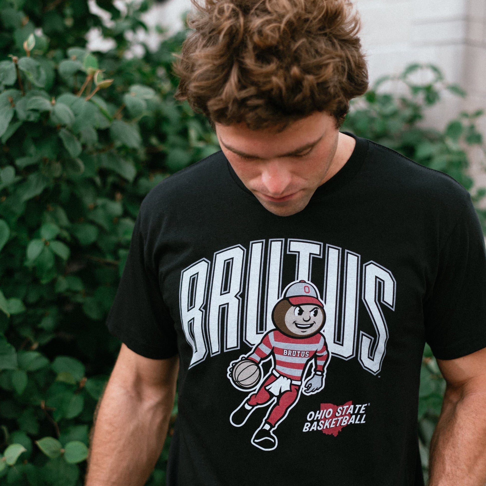 Ohio State Buckeyes Basketball Brutus Tee
