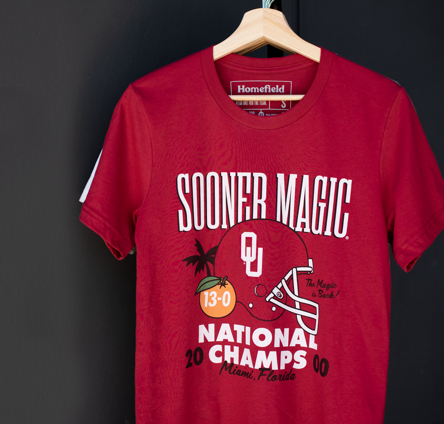Sooner Magic Vintage 2000 National Champs Tee