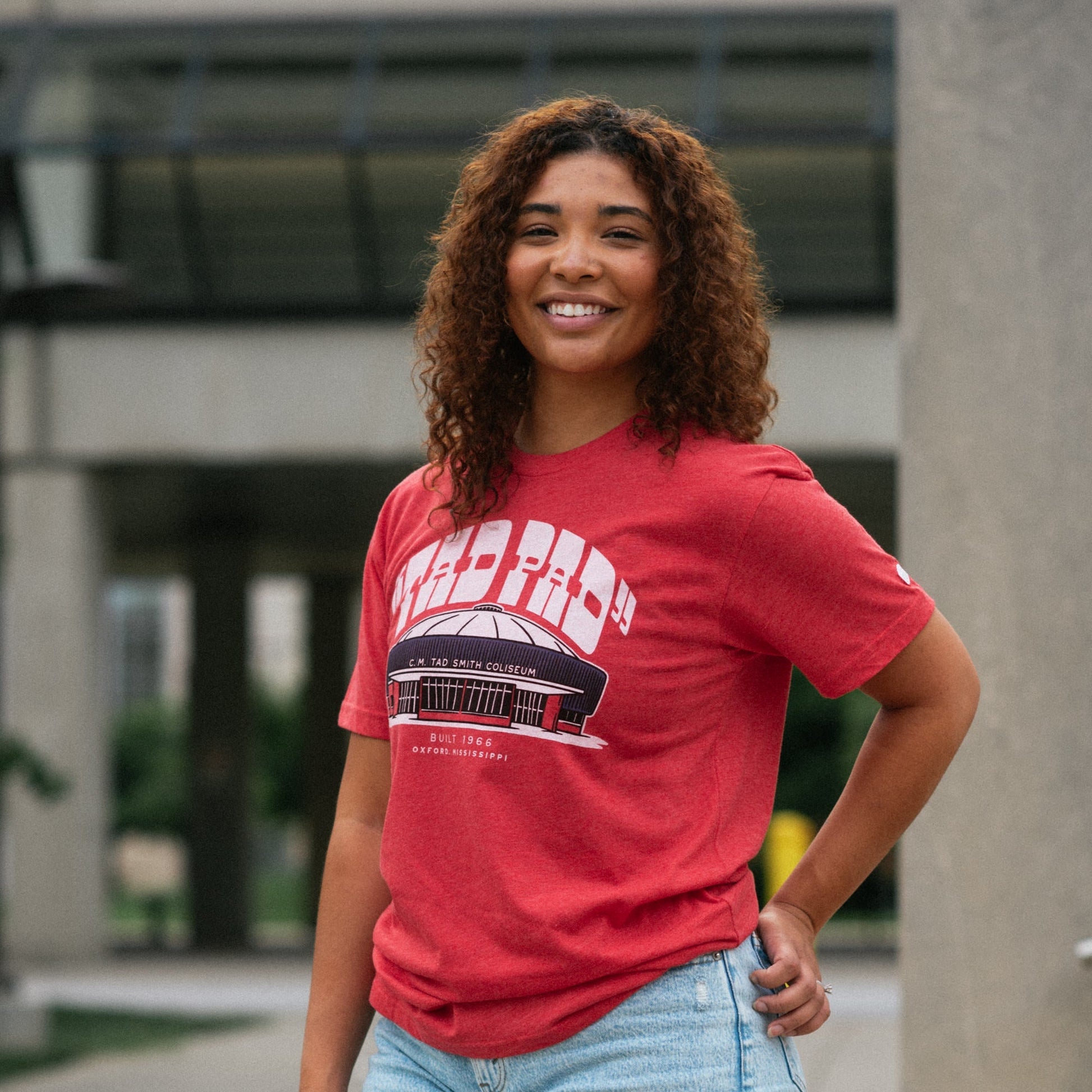 Ole Miss Basketball Vintage-Inspired "Tad Pad" Tee