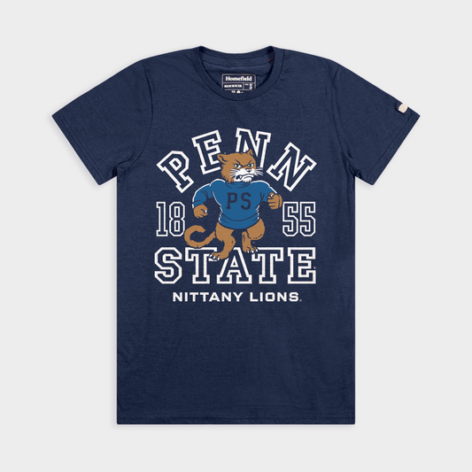 Penn State 1960s Cartoon Mascot Retro Tee