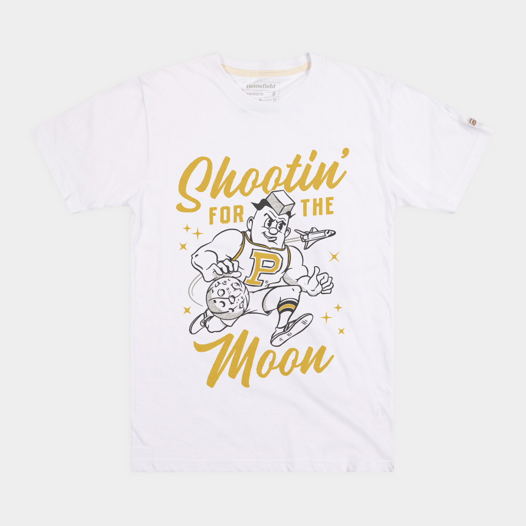 Purdue Basketball "Shootin' For The Moon" Tee