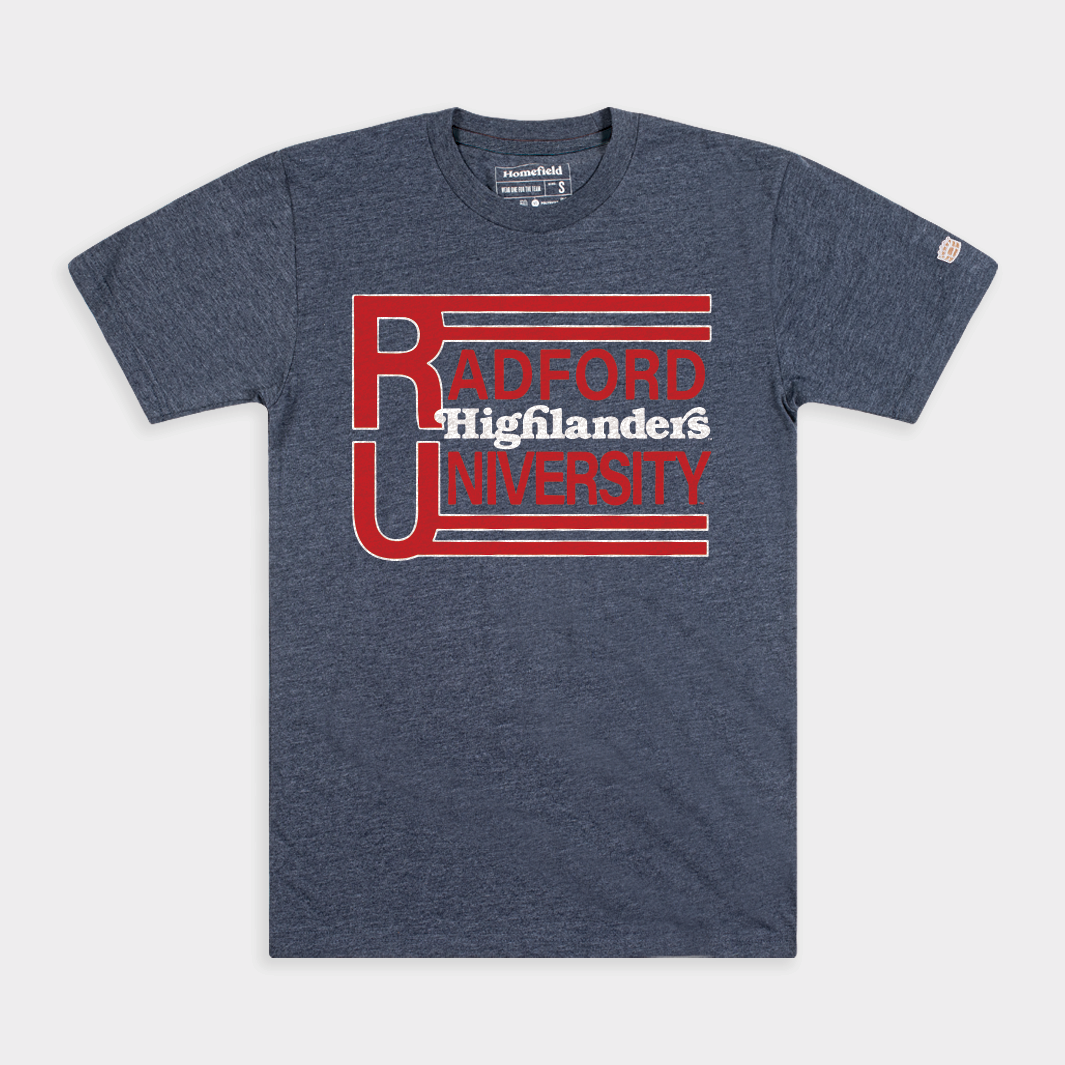 Radford Highlanders Vintage Wordmark Tee