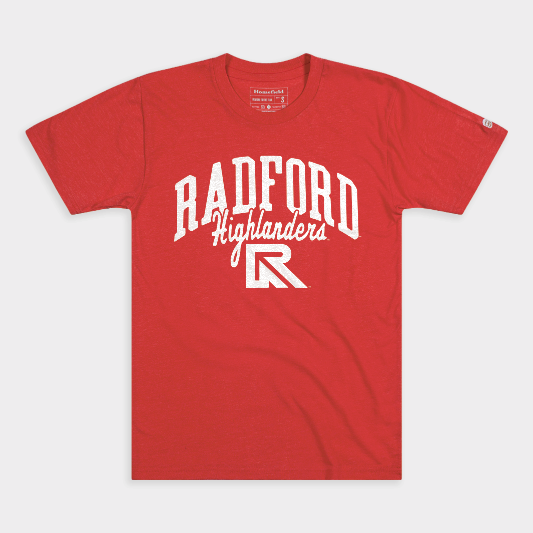 Radford Highlanders Throwback "R" Tee
