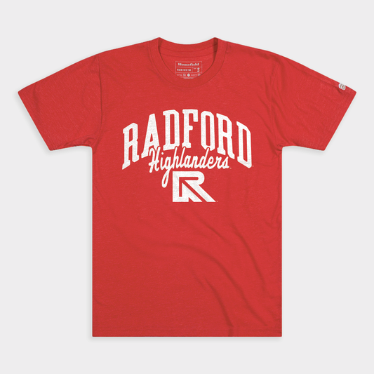 Radford Highlanders Throwback "R" Tee