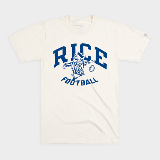 Rice Football Owl Mascot Tee