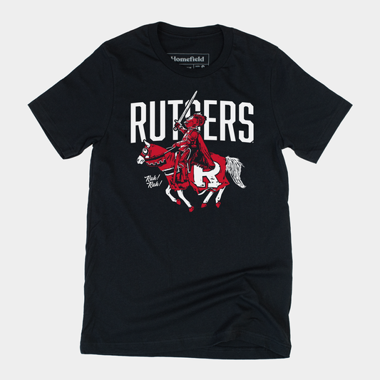 Black Rutgers Knights Tee