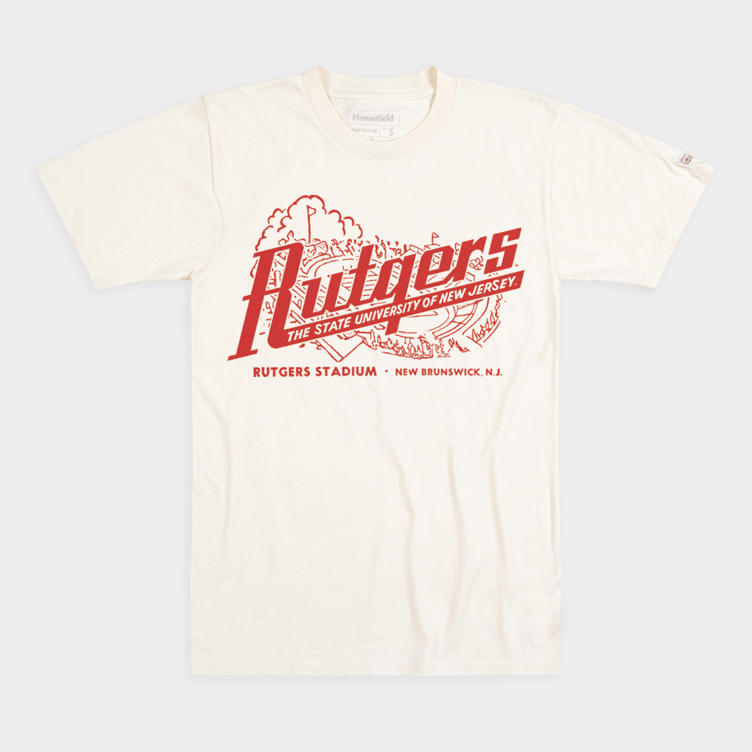 Rutgers Football Vintage 1951 Ticket Tee